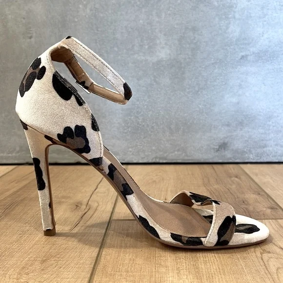 ASOS Leopard Print High Heels Stiletto 7.5 Women’s - Picture 2 of 3